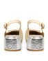 Zapatilla Yute Slingback Hebilla 4581